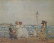 Arthur Clifton Goodwin On South Boston Pier oil painting artist